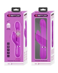 PRETTY LOVE - VIBRATEUR RABBIT PERLES VIOLET