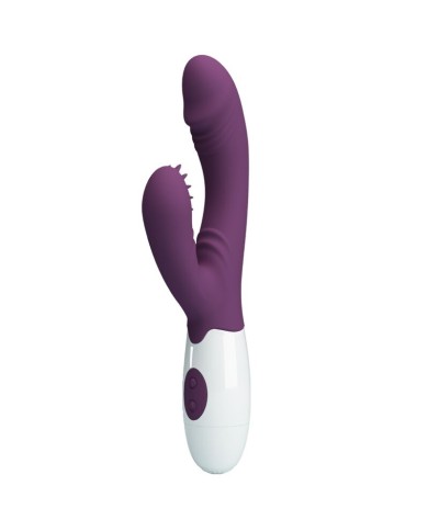 PRETTY LOVE - ANDRE VIBRATEUR RABBIT & STIMULATEUR DE POINT G VIOLET