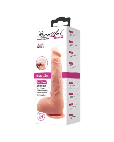 BAILE - GODE RÉALISTE JASON NATUREL 24 CM