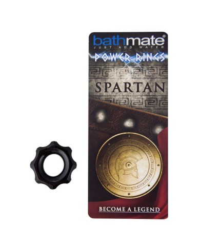 BATHMATE - ANNEAU PÉNIS NOIR SPARTAN