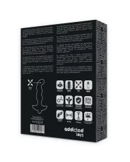 ADDICTED TOYS - MASSEUR ANAL AVEC VIBRATION NOIRE MODÈLE 2