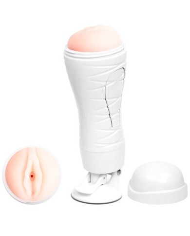 CRAZY BULL - MASTURBATEUR VAGIN RECHARGEABLE FLORA