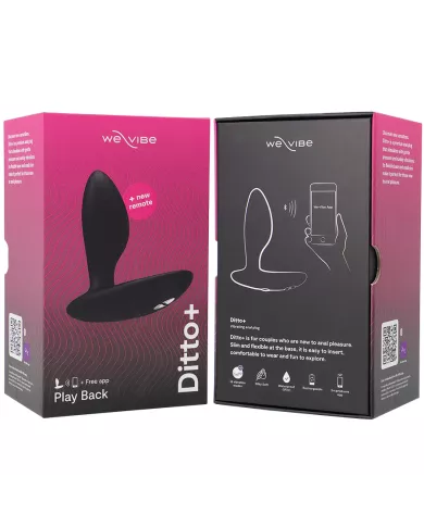 WE-VIBE - MASSEUR DE PROSTATE VECTOR+ NOIR