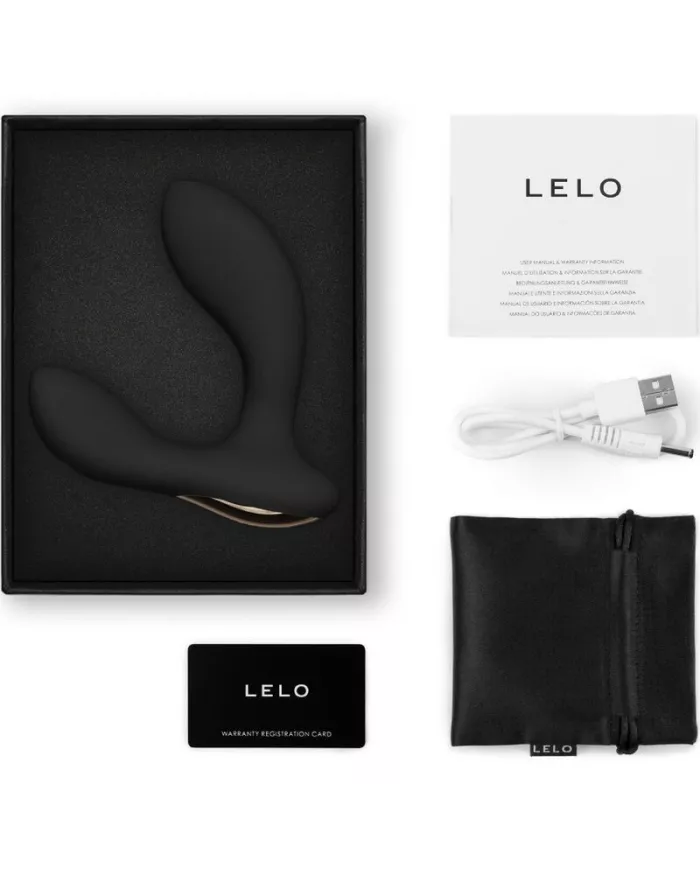 LELO - MASSEUR DE PROSTATE HUGO 2 NOIR LELO - MASSEUR DE PROSTATE HUGO 2 NOIR