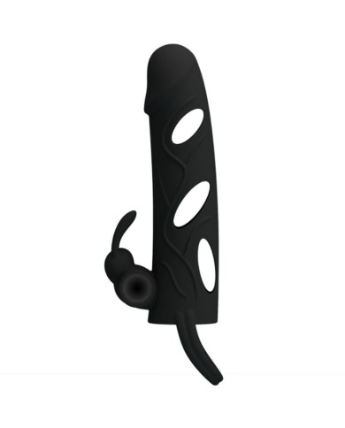 PRETTY LOVE - HOUSSE EN SILICONE AVEC VIBRATION 14 CM 1.0