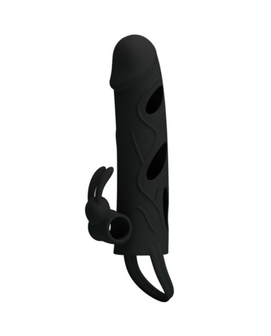 PRETTY LOVE - HOUSSE EN SILICONE AVEC VIBRATION 14 CM 1.0