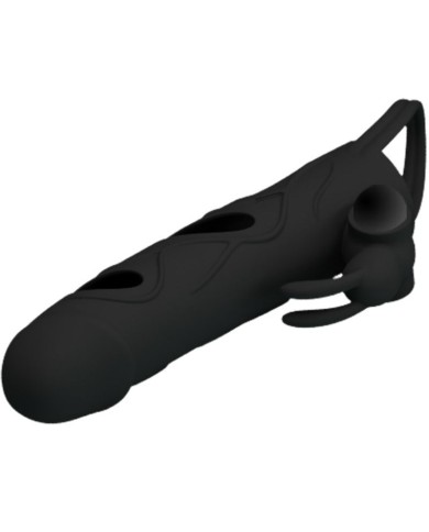 PRETTY LOVE - HOUSSE EN SILICONE AVEC VIBRATION 14 CM 1.0