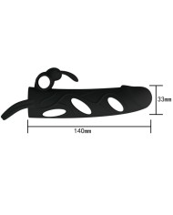 PRETTY LOVE - HOUSSE EN SILICONE AVEC VIBRATION 14 CM 1.0