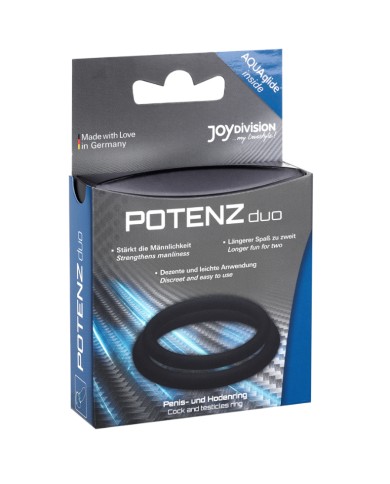 JOYDIVISION POTENZDUO - BAGUES NOIR - M