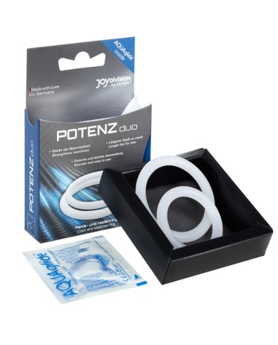 JOYDIVISION POTENZDUO - BAGUES BLANC - M