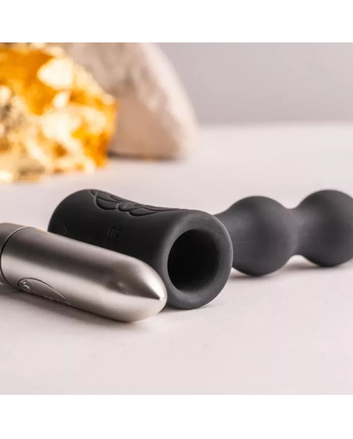 ROCKS-OFF - PETITE SENSATIONS PERLES ANAL PLUG VIBRATEUR NOIR ROCKS-OFF - PETITE SENSATIONS PERLES ANAL PLUG VIBRATEUR NOIR