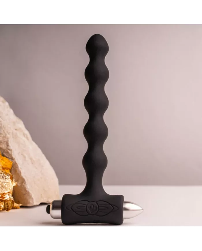 ROCKS-OFF - PETITE SENSATIONS PERLES ANAL PLUG VIBRATEUR NOIR ROCKS-OFF - PETITE SENSATIONS PERLES ANAL PLUG VIBRATEUR NOIR
