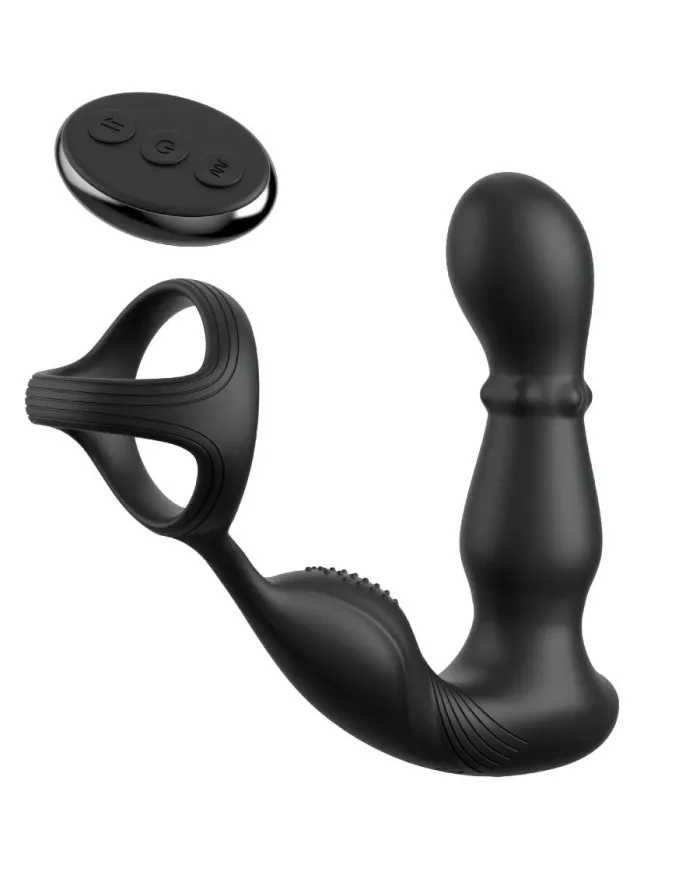 ANAL FANTASY ELITE COLLECTION - ANNEAU ANAL VIBRANT ET MASSEUR AVEC TÉLÉCOMMANDE
