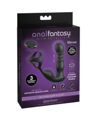 ANAL FANTASY ELITE COLLECTION - ANNEAU ANAL VIBRANT ET MASSEUR AVEC TÉLÉCOMMANDE