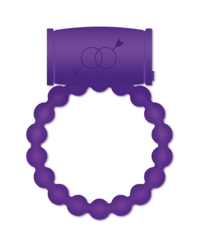 CASUAL LOVE - ANNEAU VIBRATEUR COUPLE 25 VIOLET