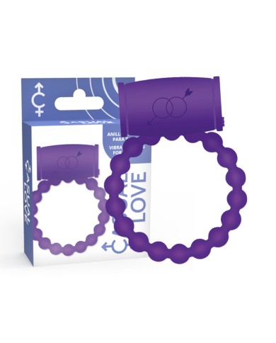 CASUAL LOVE - ANNEAU VIBRATEUR COUPLE 25 VIOLET