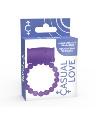 CASUAL LOVE - ANNEAU VIBRATEUR COUPLE 25 VIOLET