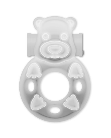 CASUAL LOVE - 26 ANNEAU DE VIBRATEUR TRANSPARENT BUNNY