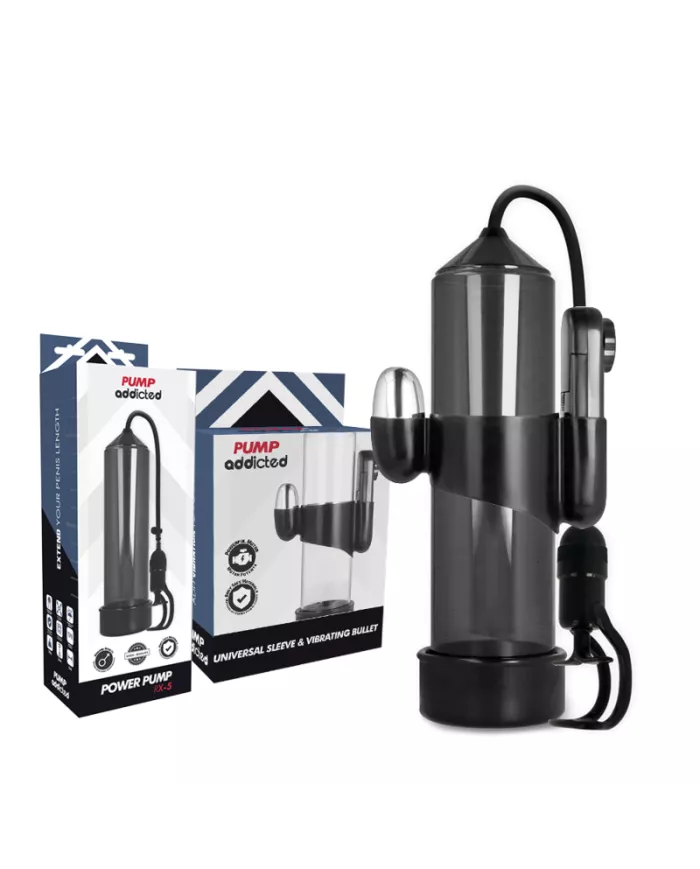 PUMP ADDICTED - VIBRATEUR RX5 NOIR
