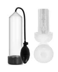 PUMP ADDICTED - RX3 TRANSPARENT AVEC MANCHON DE PLAISANCE