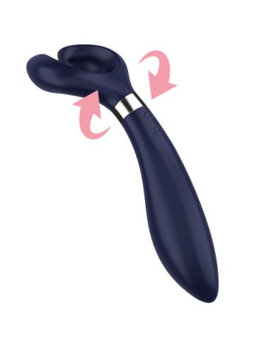 SATISFYER - ENDLESS FUN MULTI VIBRATEUR 3 BLEU