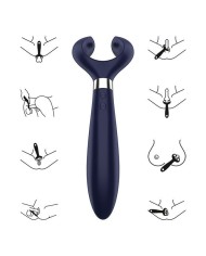 SATISFYER - ENDLESS FUN MULTI VIBRATEUR 3 BLEU