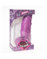 PINK ROOM - GODE RÉALISTE DAYAN VIOLET 17 CM