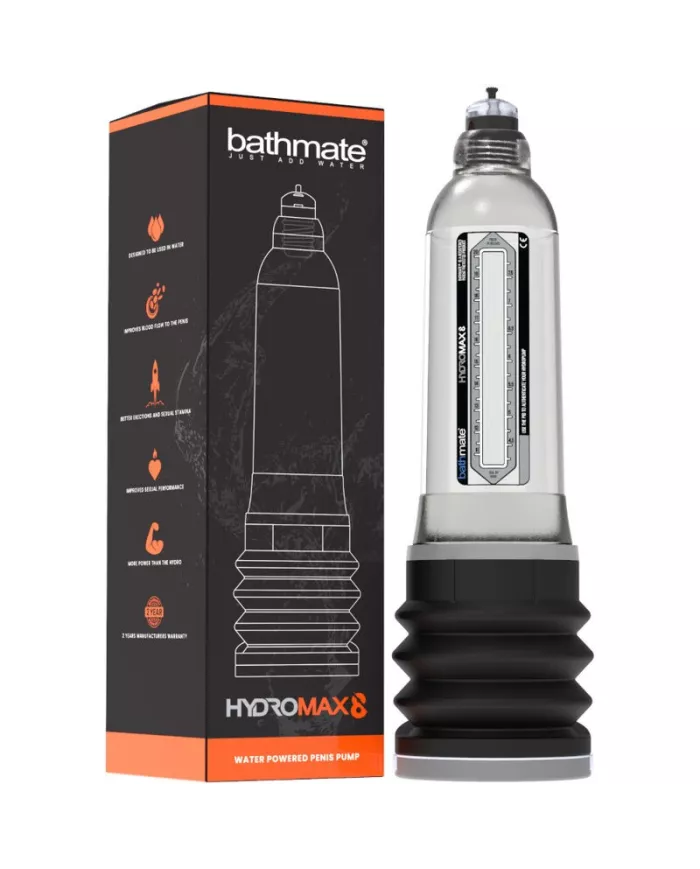 BATHMATE - HYDROMAX 8 CLAIR BATHMATE - HYDROMAX 8 CLAIR