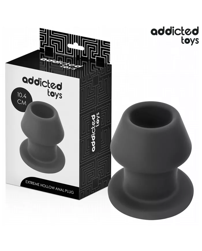 ADDICTED TOYS - PLUG ANAL CREUX EXTRÊME TAILLE L 10,4 CM