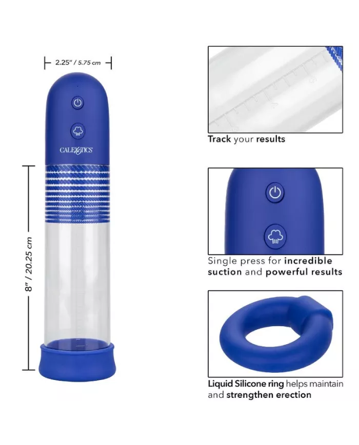 CALEXOTICS - ADMIRAL KIT POMPE DE MONTAGE RECHARGEABLE CALEXOTICS - ADMIRAL KIT POMPE DE MONTAGE RECHARGEABLE