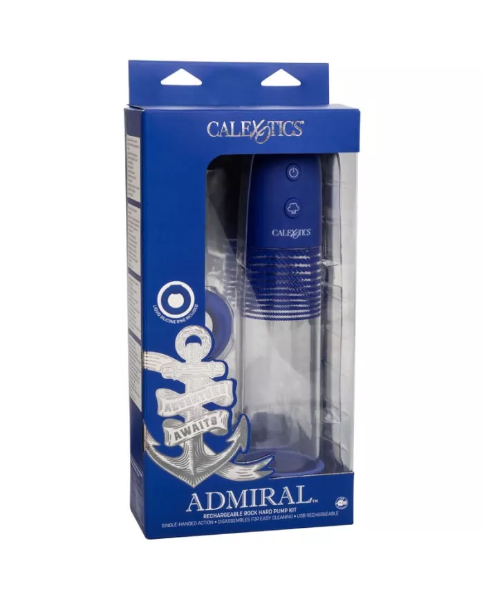 CALEXOTICS - ADMIRAL KIT POMPE DE MONTAGE RECHARGEABLE CALEXOTICS - ADMIRAL KIT POMPE DE MONTAGE RECHARGEABLE