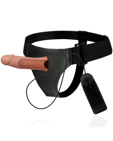 HARNESS ATTRACTION - GREGORY HOLLOW RNES AVEC VIBRATEUR 16.5 CM -O- 4.3 CM