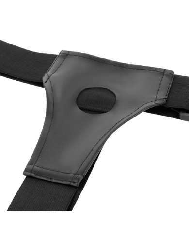 HARNESS ATTRACTION - RNES CADRES CREUX AVEC VIBRATEUR 15 CM -O- 5 CM