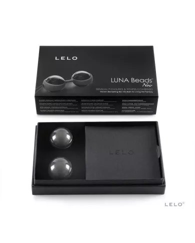 LELO - LUNA BEADS NOIR BALLES DE KEGEL LELO - LUNA BEADS NOIR BALLES DE KEGEL