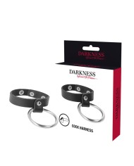 DARKNESS - ANNEAU MÉTALLIQUE POUR LE PÉNIS ET LES TESTICULES