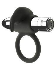 BLACK&SILVER - BAGUE RECHARGEABLE BURTON 10 MODES DE VIBRATION
