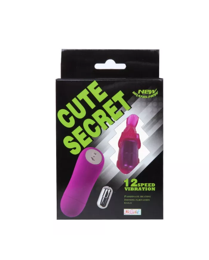 BAILE - VIBRATEUR CUTE SECRET BUNNY 12 VITESSES BAILE - VIBRATEUR CUTE SECRET BUNNY 12 VITESSES