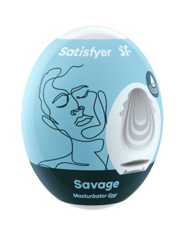 SATISFYER - OEUF DE MASTURBATEUR SAVAGE