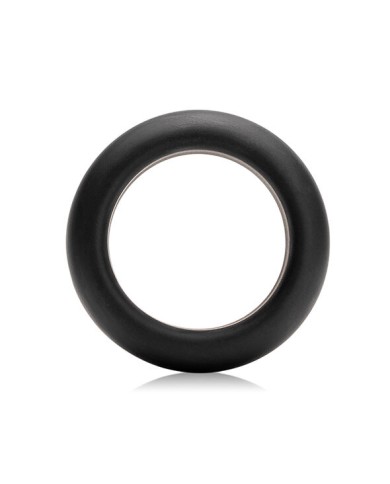JE JOUE - ANNEAU PÉNIAL EN SILICONE EXTENSION MAXIMALE - NOIR