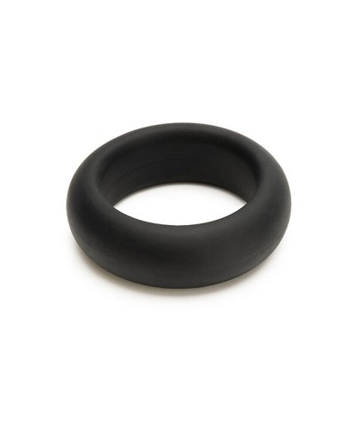JE JOUE - ANNEAU PÉNIAL EN SILICONE EXTENSION MAXIMALE - NOIR