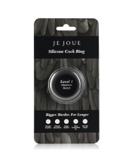 JE JOUE - ANNEAU PÉNIAL EN SILICONE EXTENSION MAXIMALE - NOIR