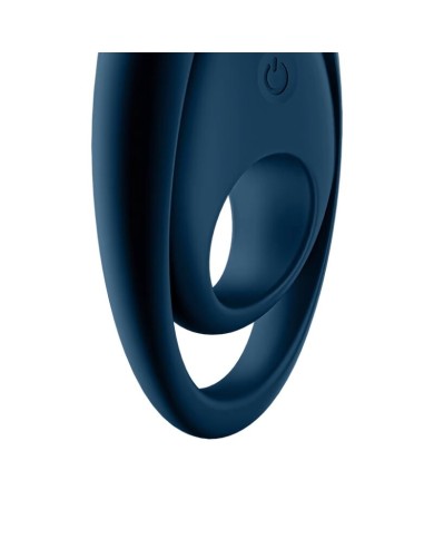 SATISFYER - VIBRATEUR ANNEAU GLORIOUS DUO BLEU