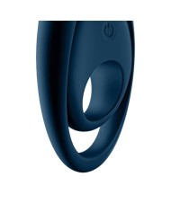 SATISFYER - VIBRATEUR ANNEAU GLORIOUS DUO BLEU