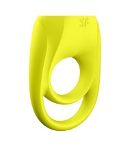 SATISFYER - VIBRATEUR ANNEAU SPECTACULAIRE DUO JAUNE