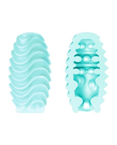 PRETTY LOVE - OEUF MASTURBATEUR DOUBLE FACE TURQUOISE