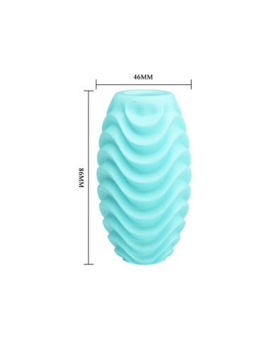 PRETTY LOVE - OEUF MASTURBATEUR DOUBLE FACE TURQUOISE