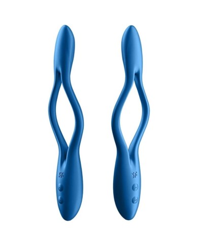 SATISFYER - VIBRATEUR MULTI ÉLASTIQUE GAME BLEU