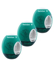 SATISFYER - 3 OEUFS MASTURBATEURS NAUGHTY