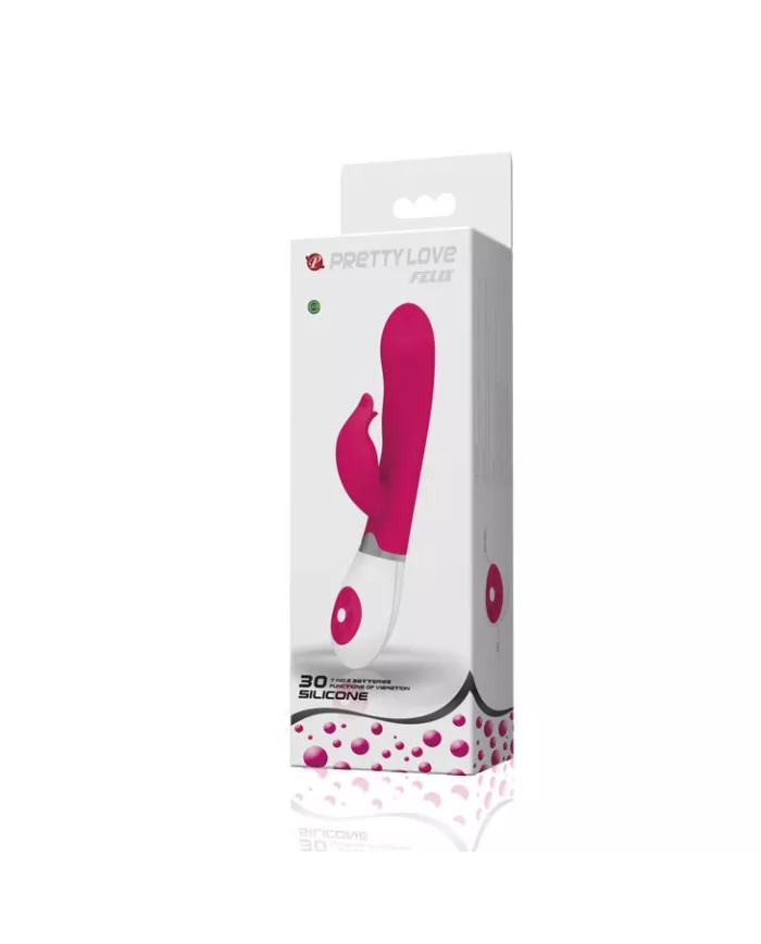 PRETTY LOVE - FLIRTATION VIBRATEUR AVEC STIMULATEUR FELIX