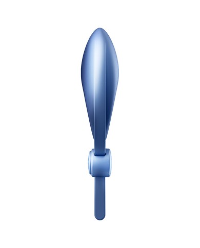 SATISFYER - VIBRATEUR ANNEAU SNIPER BLEU